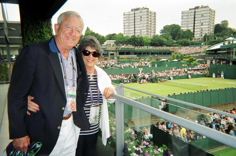 'To Wimbledon Aboard the QE2' with Hamilton Meserve Boothbay Register